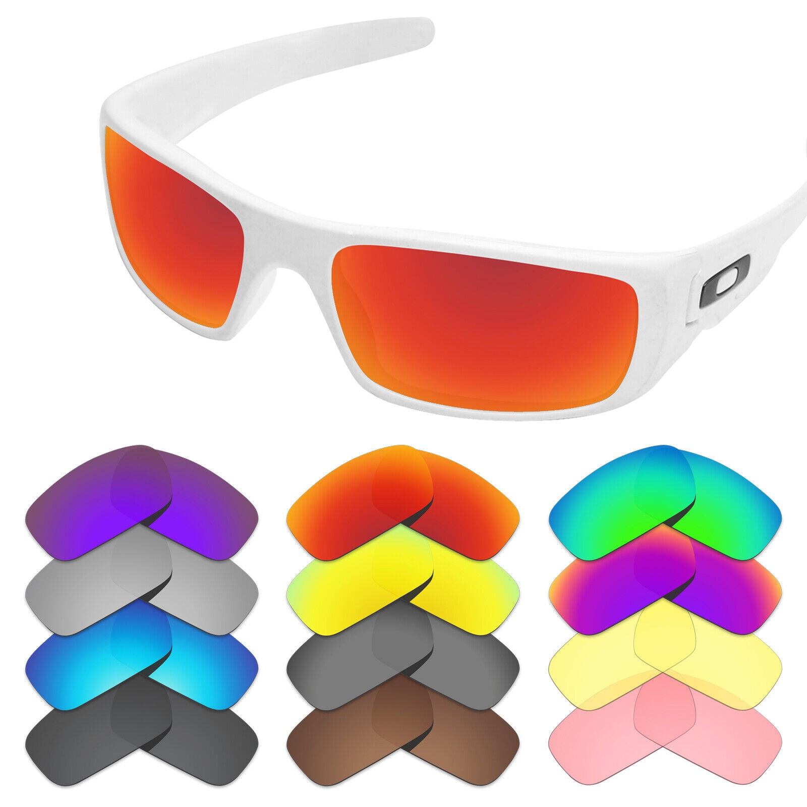 EYAR Replacement Lenses for-Oakley Crankshaft OO9239 Sunglasses - Options