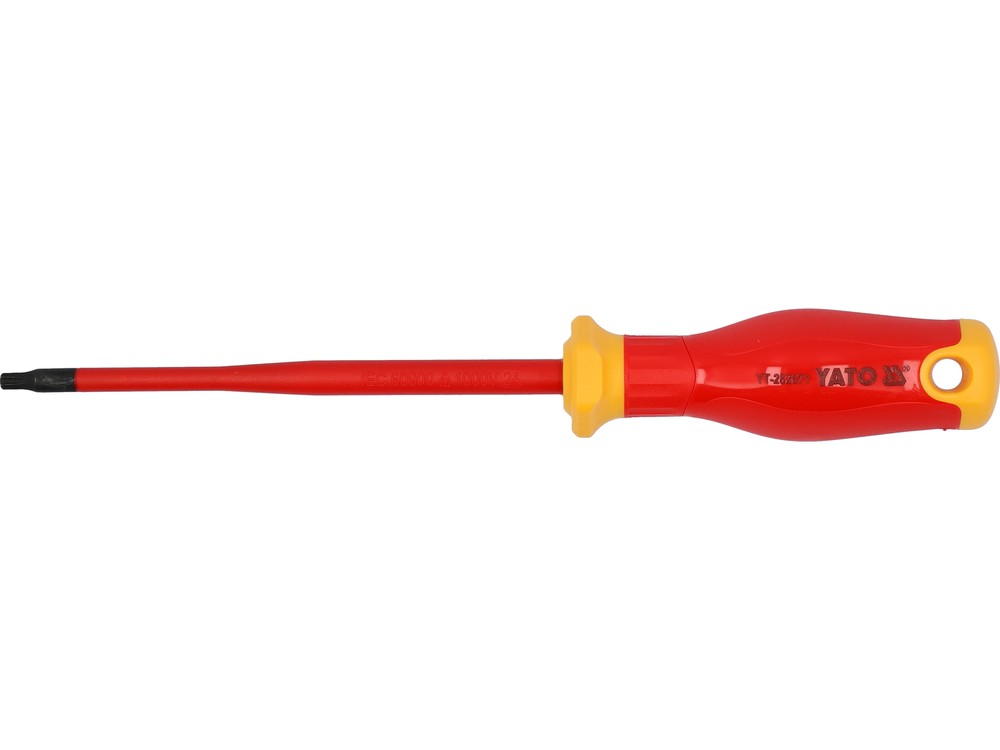 Yato Insulated Hex Socket Round Screwdriver Extra Slim T-Profile T20X125mm ...