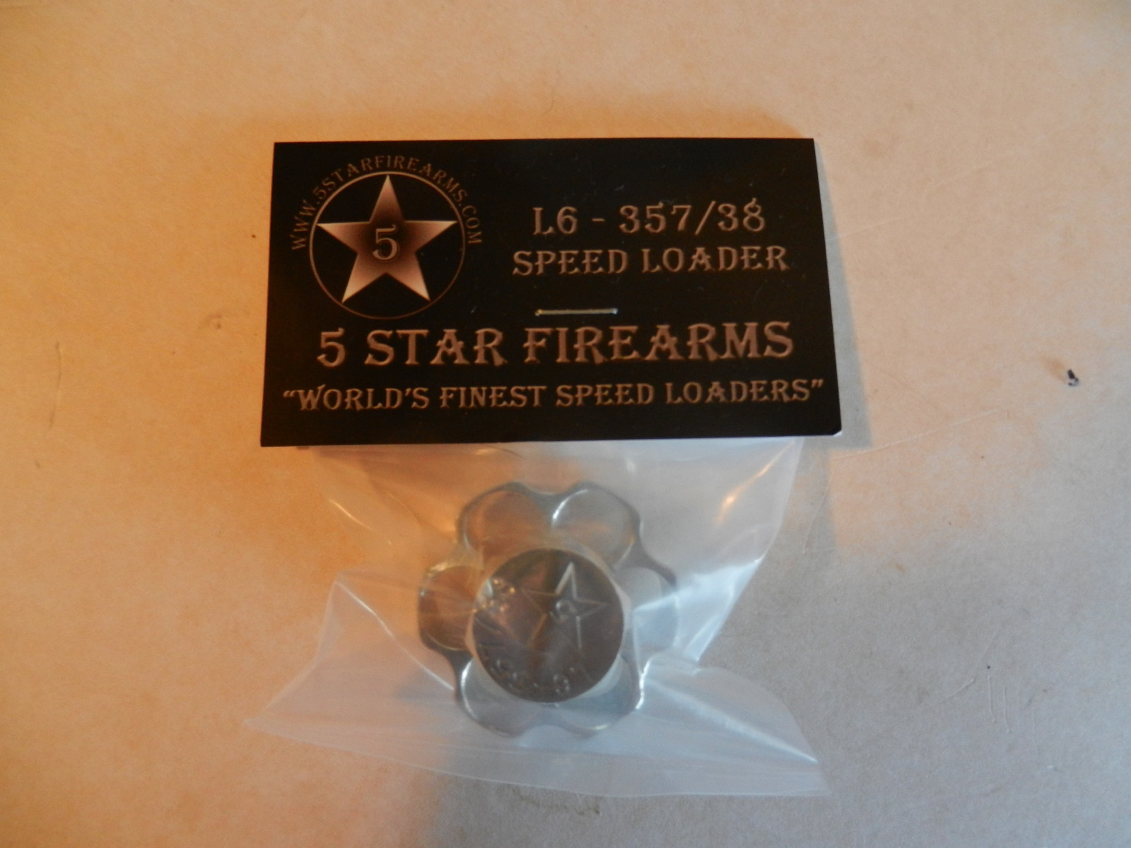Aluminum Speedloader, Speed Loader; S&W 586, 686, GP100, Python; L6-357/38