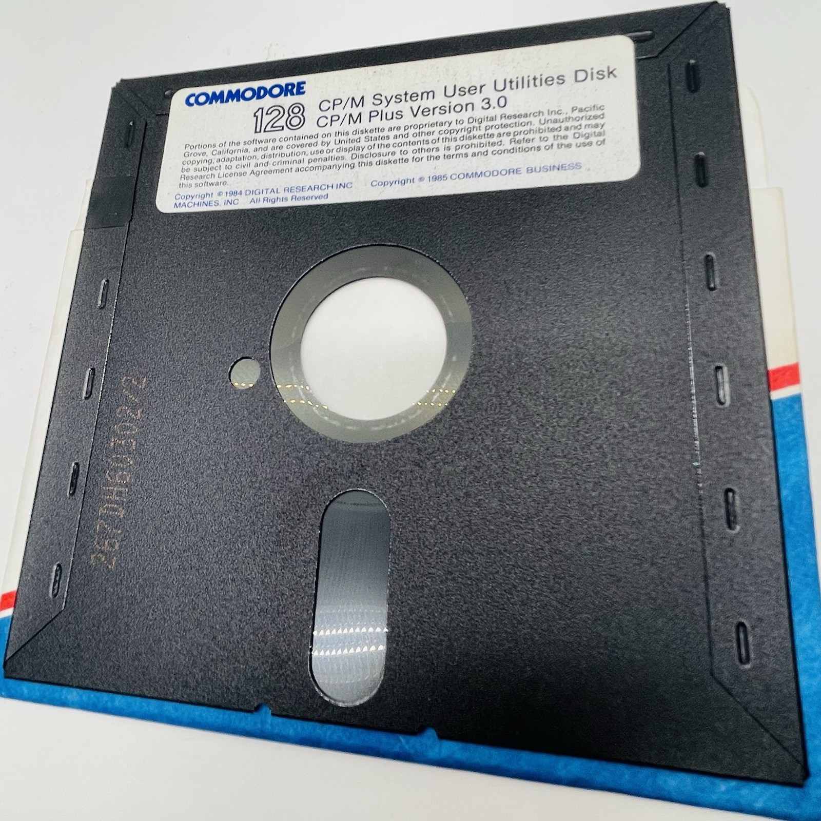Commodore 128 SYSTEM DISK 5.25" Floppy Utility CP/M Plus 3.0, Tutorial + Cleaner