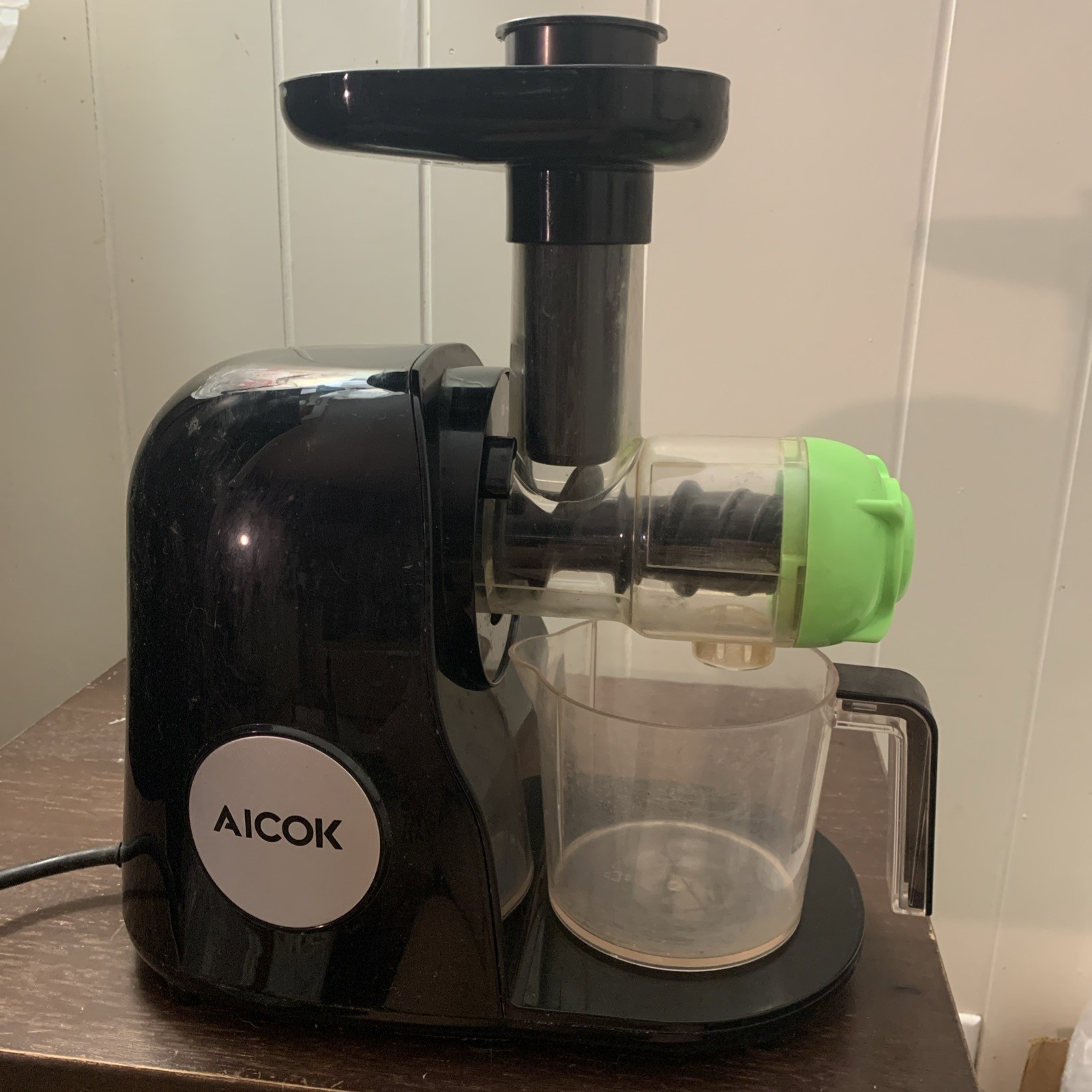 AICOK Slow Masticating Juicer Extractor Cold Press Juicer AMR521, Tested Works