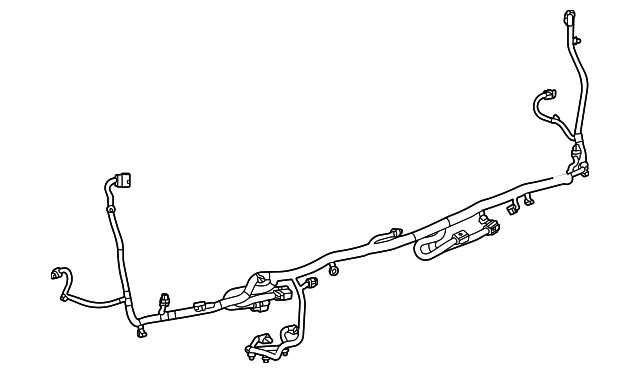Genuine GM Rear Object Alarm Sensor Wiring Harness 42760935