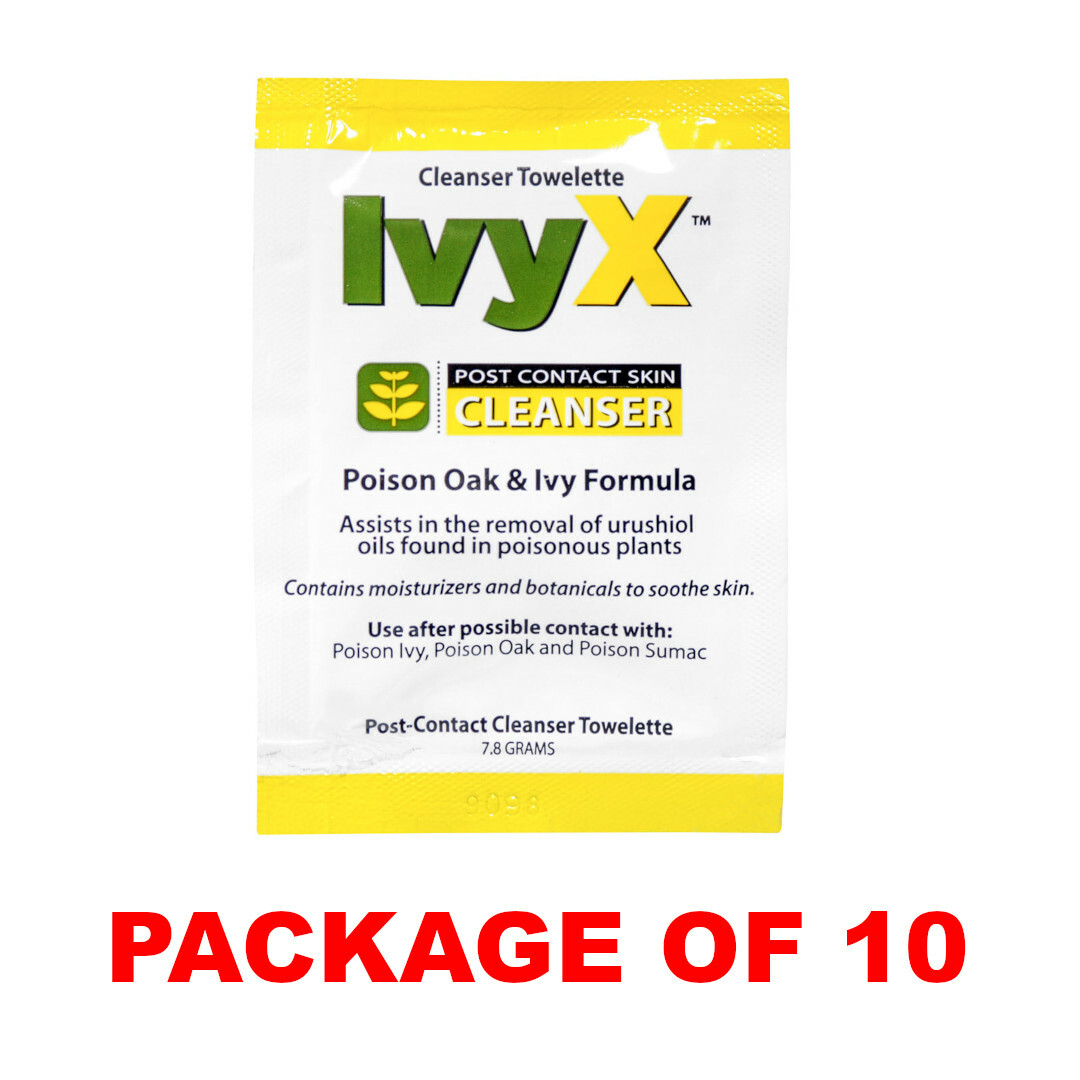 CoreTex 84640 IvyX Skin Cleanser (Package of 10)