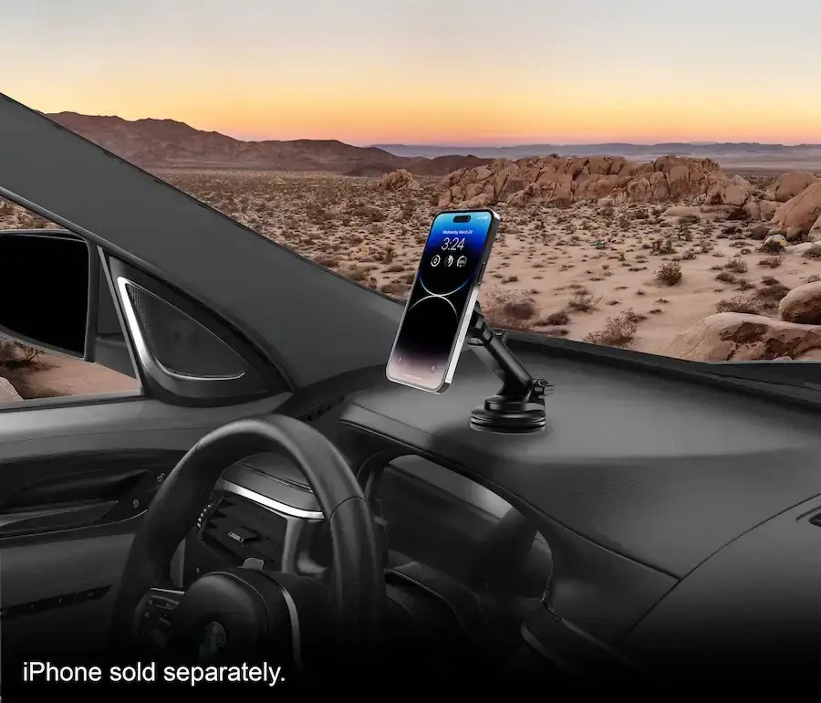 Bracketron - MagAlign Pro Car Mount for iPhone Magsafe - Black