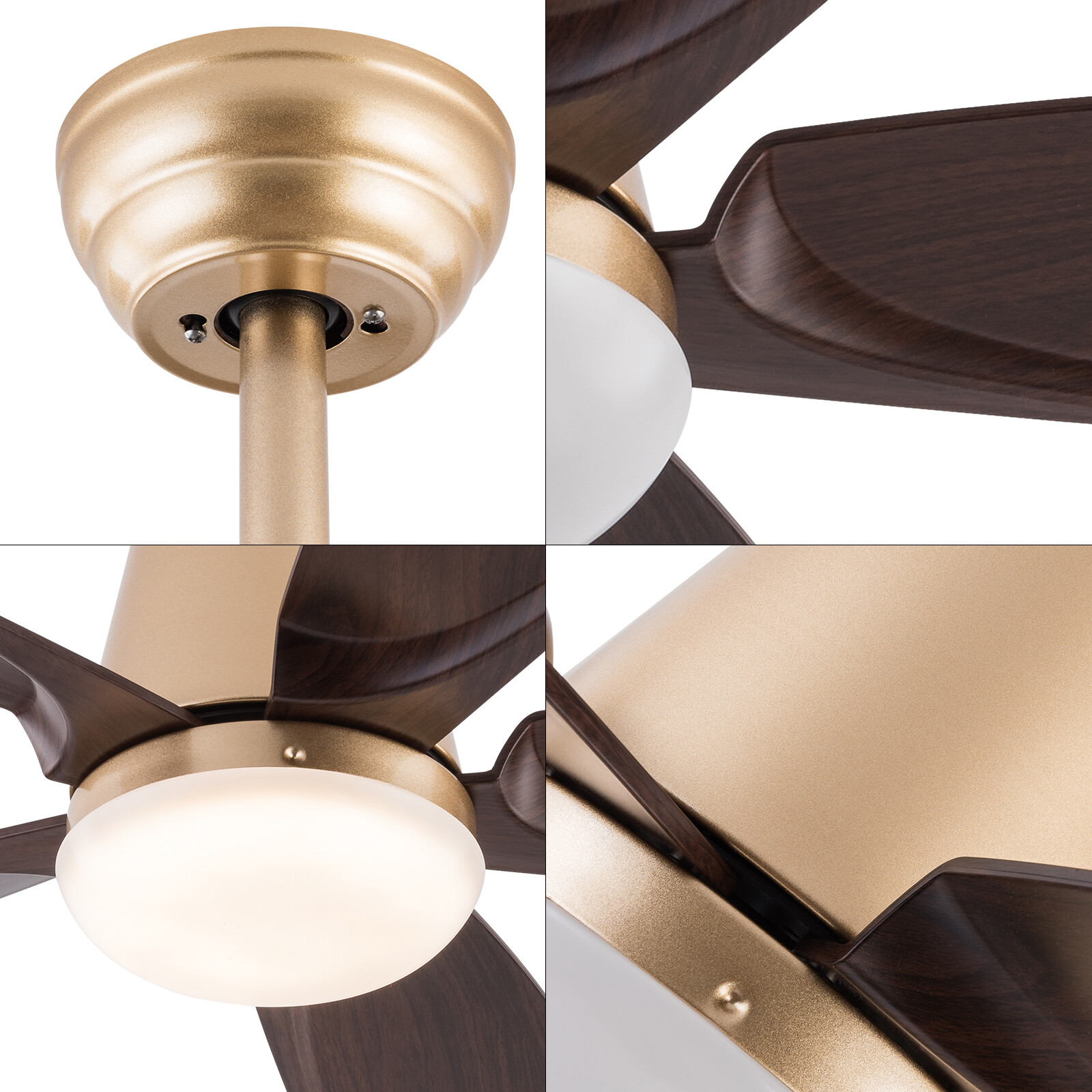 52" Fan Chandelier Ceiling Fan with Lights & Remote Control Ceiling Fan Light��