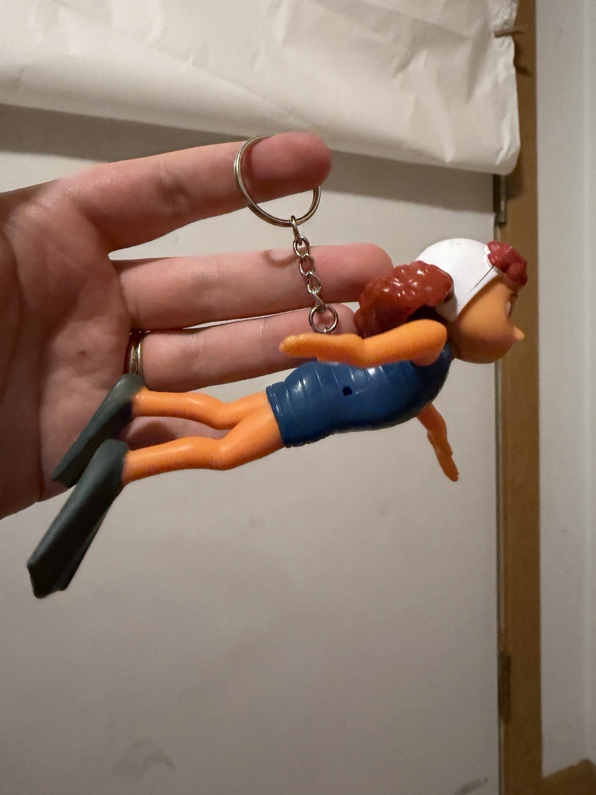 Pixar Luca Keychain Upcycled