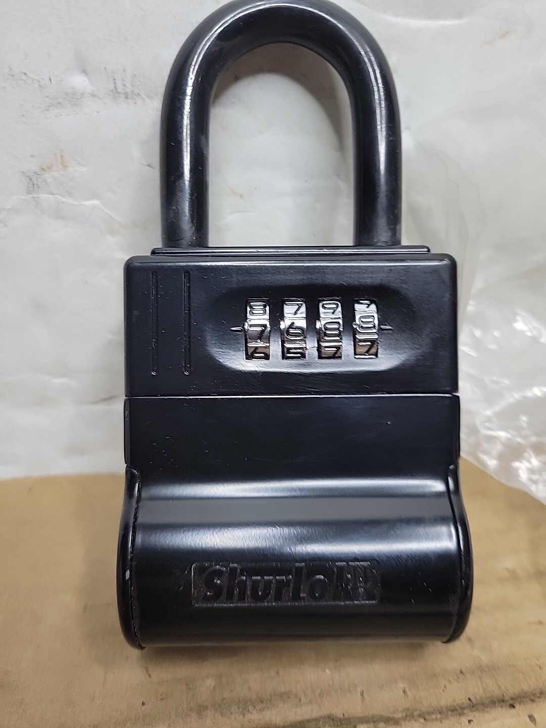 Key Lock Box - ShurLok Key Storage SL200 Black Realtor Lockbox Real Estate NEW