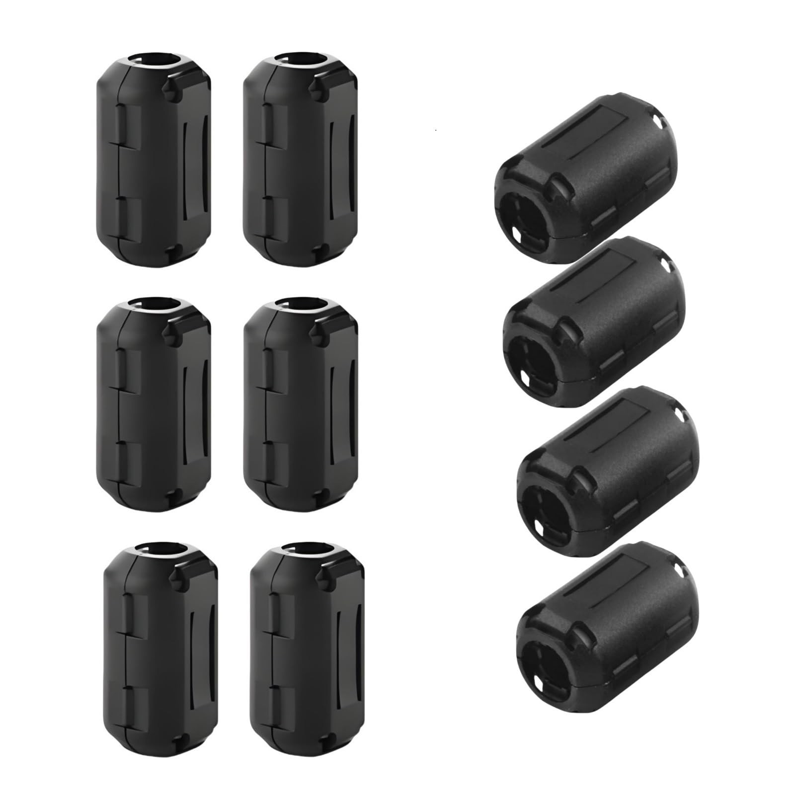 Clip-on Noise Filter, [10pcs 13mm] Anti-interference High-Frequency Ferrite C...