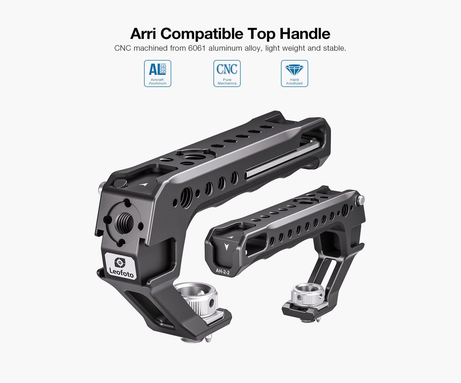 Leofoto AH-2-2 ARRI Locating Top Handle ARRI