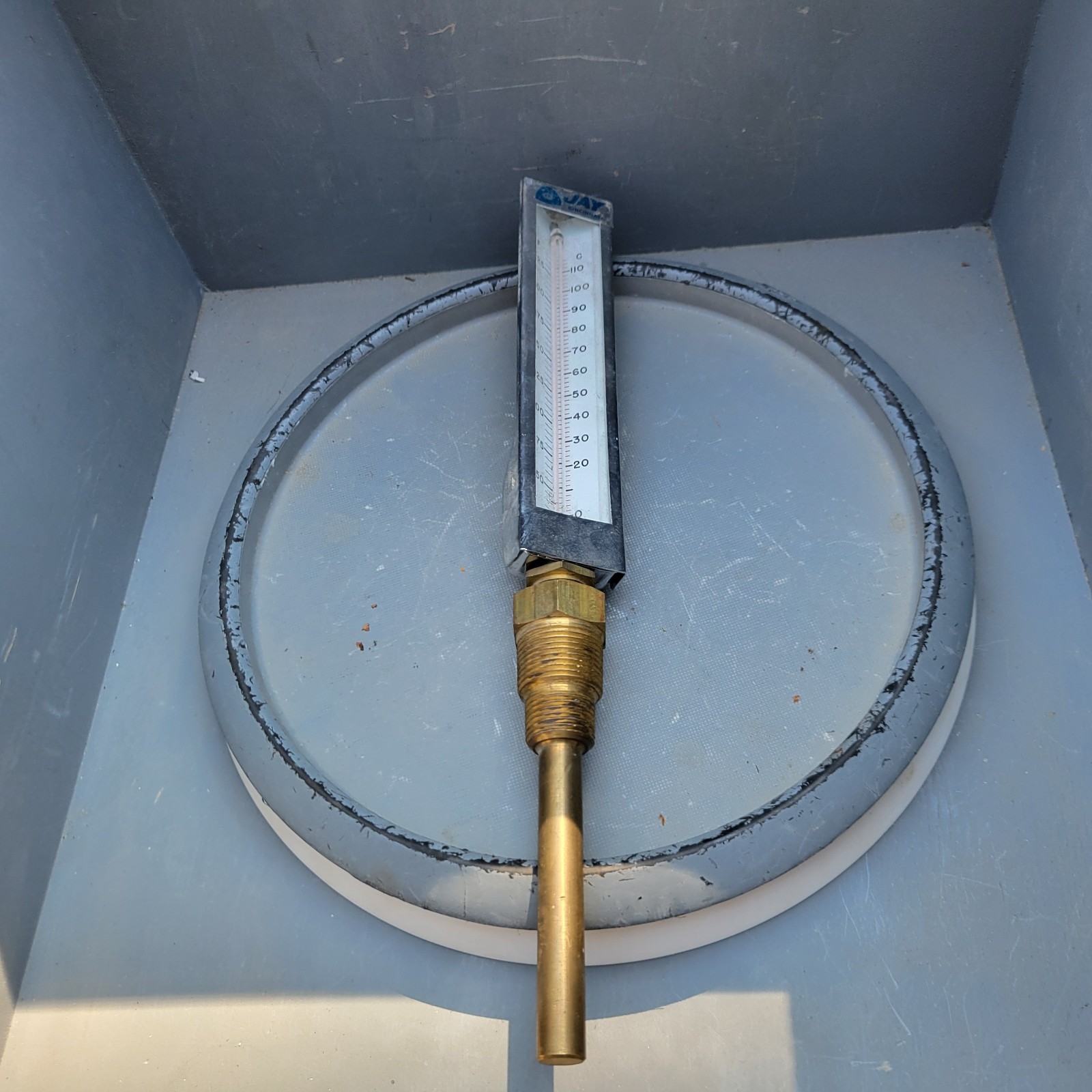 Jay Cincinnati Temperature Gauge 50-225F, 0-110C