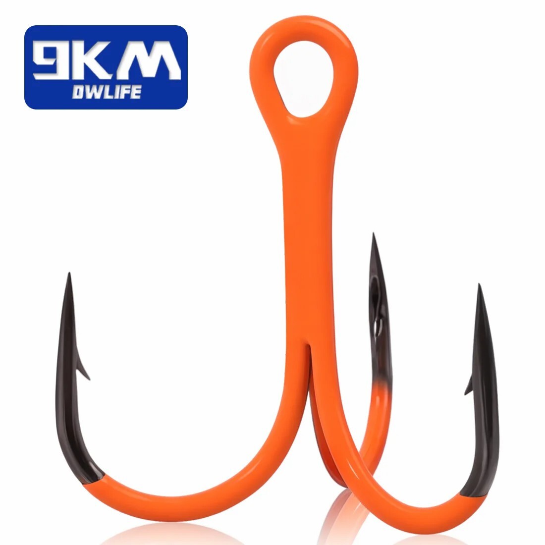 10Pcs Strong High Carbon Steel Treble Hooks Fishing Triple Hook Lua Fishing Hook