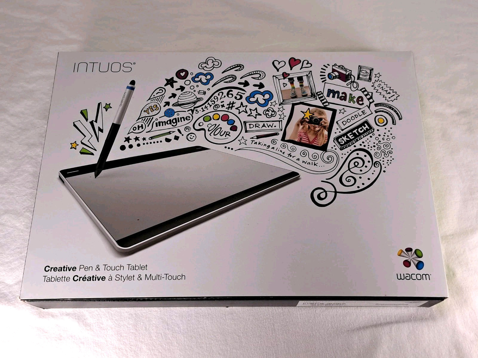 Wacom Intuos CTH-680 Medium Creative Pen & Touch Tablet