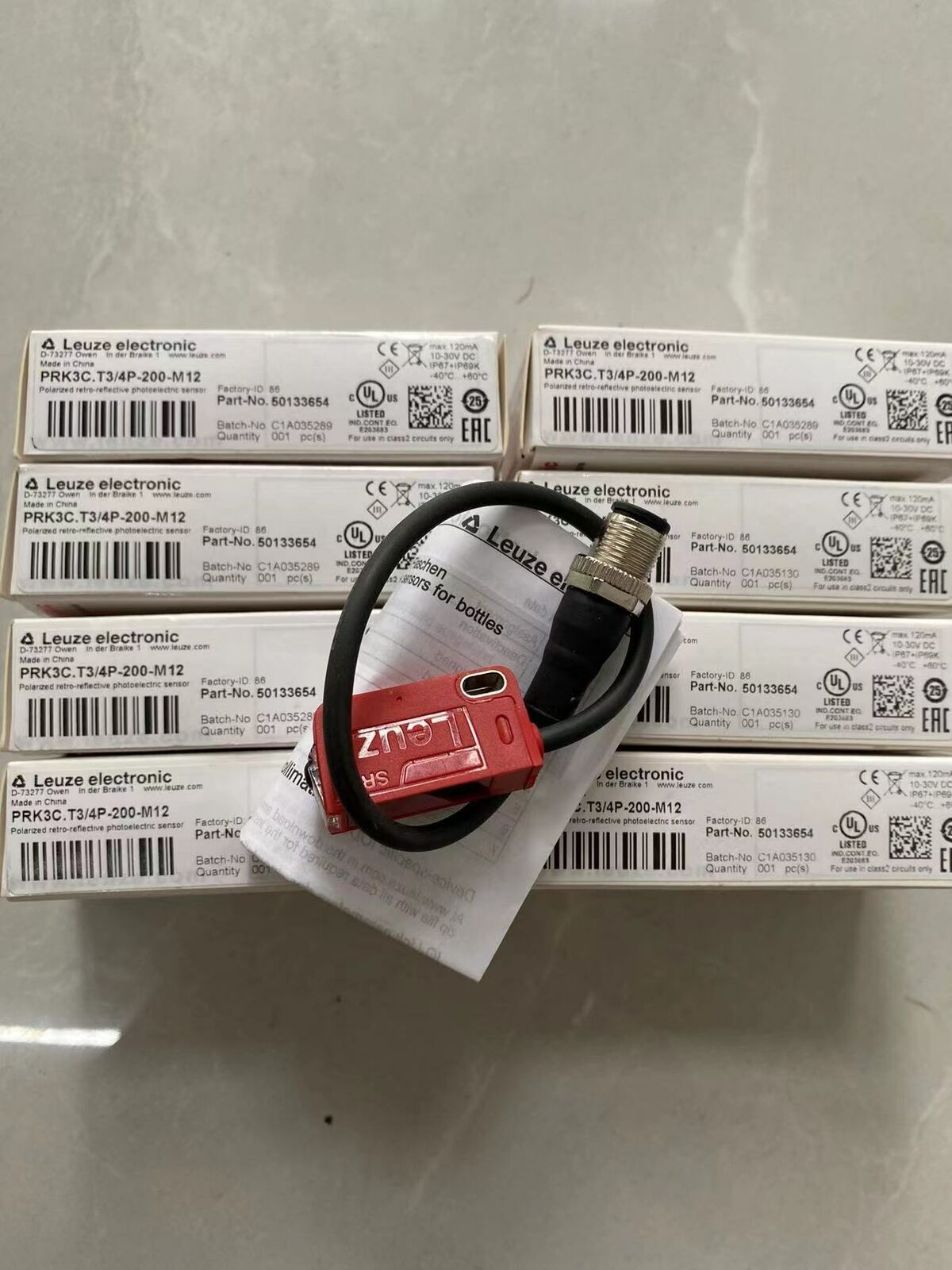 For Leuze PRK3C.A3/4P-200-M12 Sensor PRK3C.A3/4P-200-M12 New
