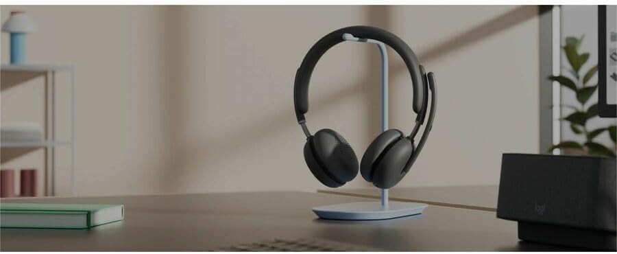 Logitech Zone Wireless 2 Premium AI Noise Cancel Headset Bluetooth Pairing Black