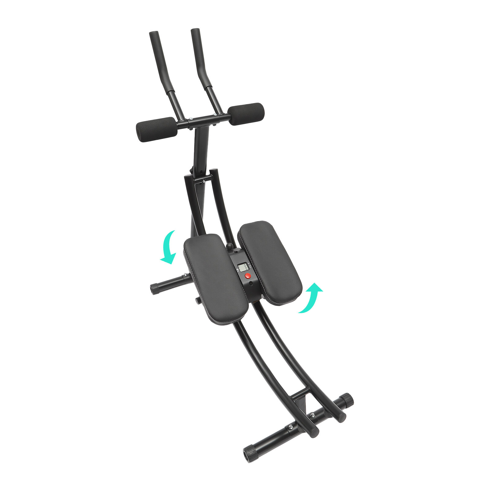 Ab Machine Coaster Abdominal Crunch Trainer for Home Gym Core Workout Equipment
