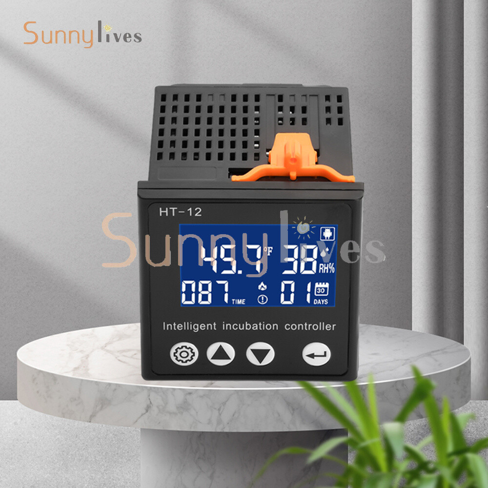 HT-12 LCD Temperature Humidity Controller Smart Incubator Temperature Controller