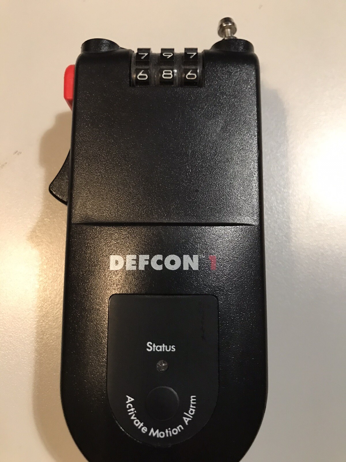 Targus Defcon 1 PC/Laptop Protection Lock with Alarm Very Loud