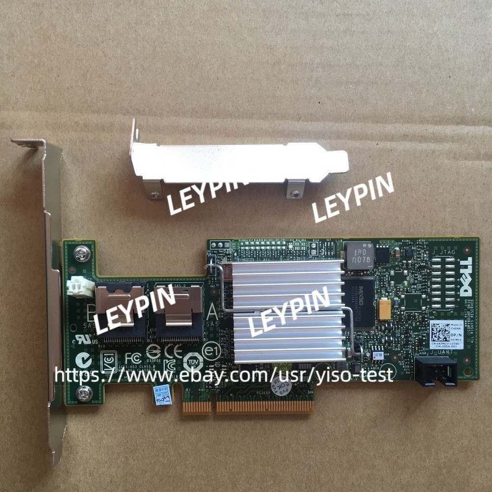 NEW Dell PERC H200 (IT-mode) 6Gb/s SAS/SATA Controller = LSI 9211 From US Ship