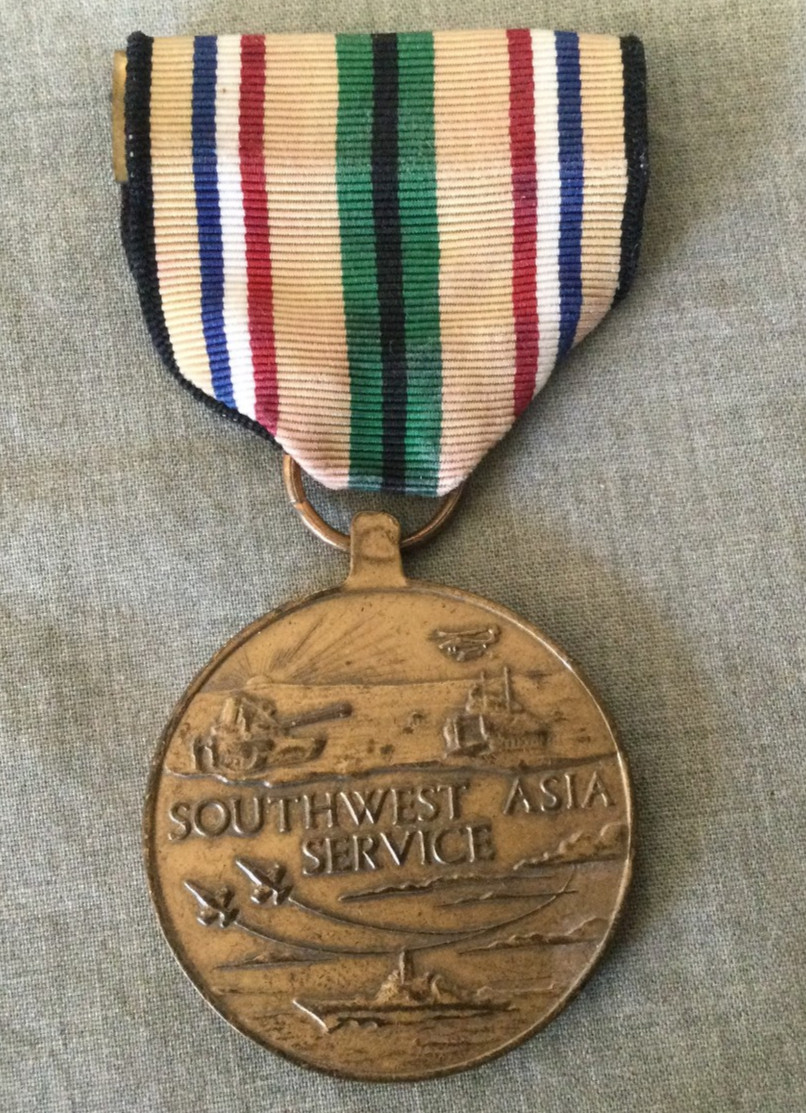 Vintage Medal Ribbon Southwest Service Award - USA - Awarded From 1991 To 1995