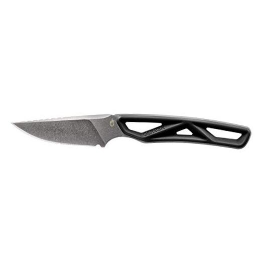 Gear EXO-MOD Caper Fixed Hunting Knife, Black (31-003920)