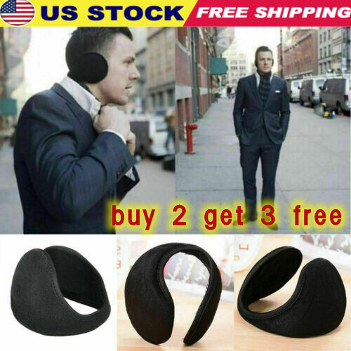 Winter Ear Muffs Ear warmers Fleece Ski Earwarmer Men Women Behind the Head Band