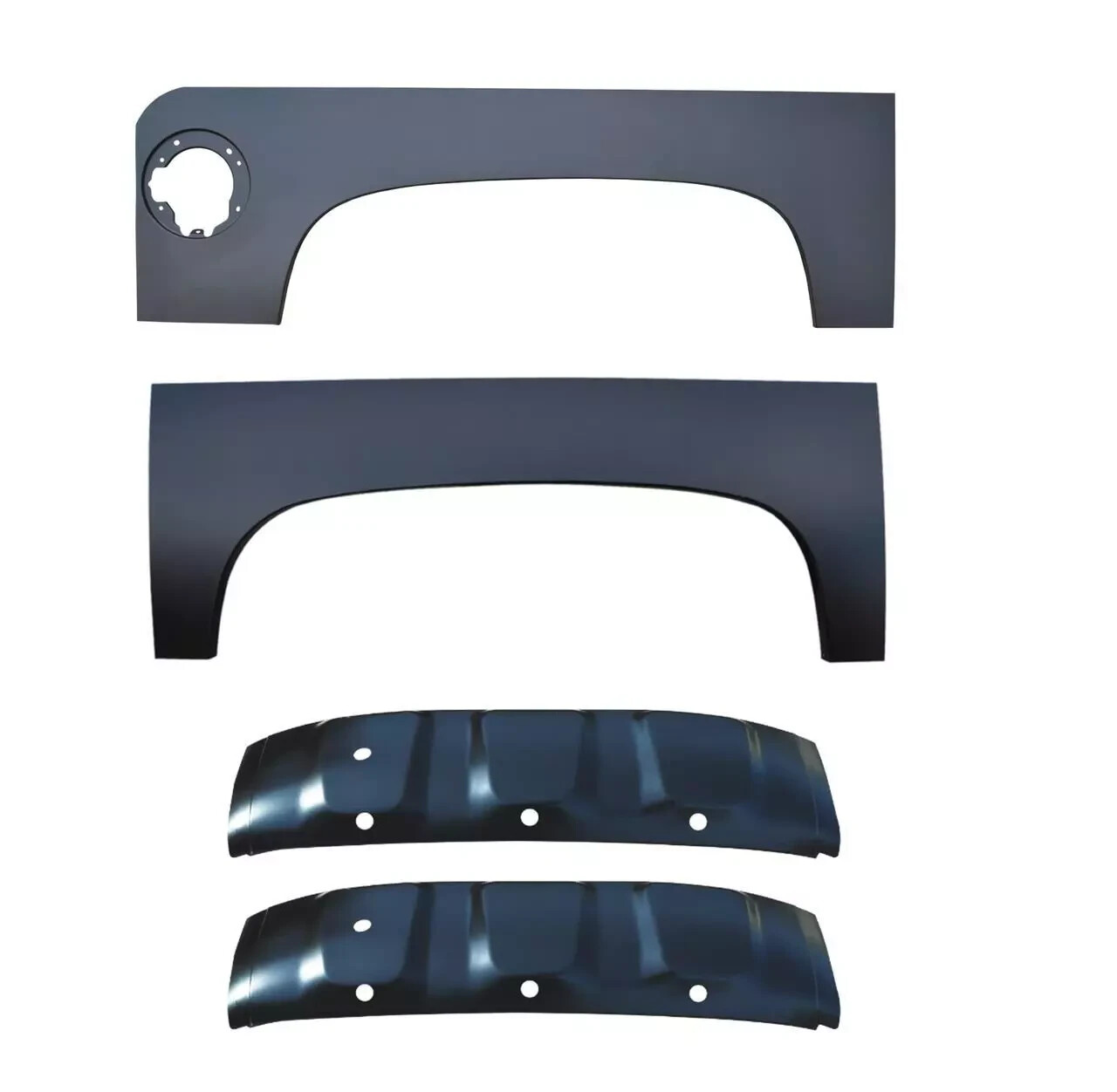 Upper Wheel Arch for 14-18 Chevy Pickup Silverado Fleetside 5'8" Bed PAIR