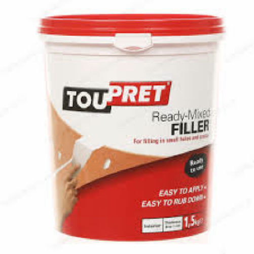 1.5kg Toupret Superior Ready Made All Purpose Surface Filler Tub