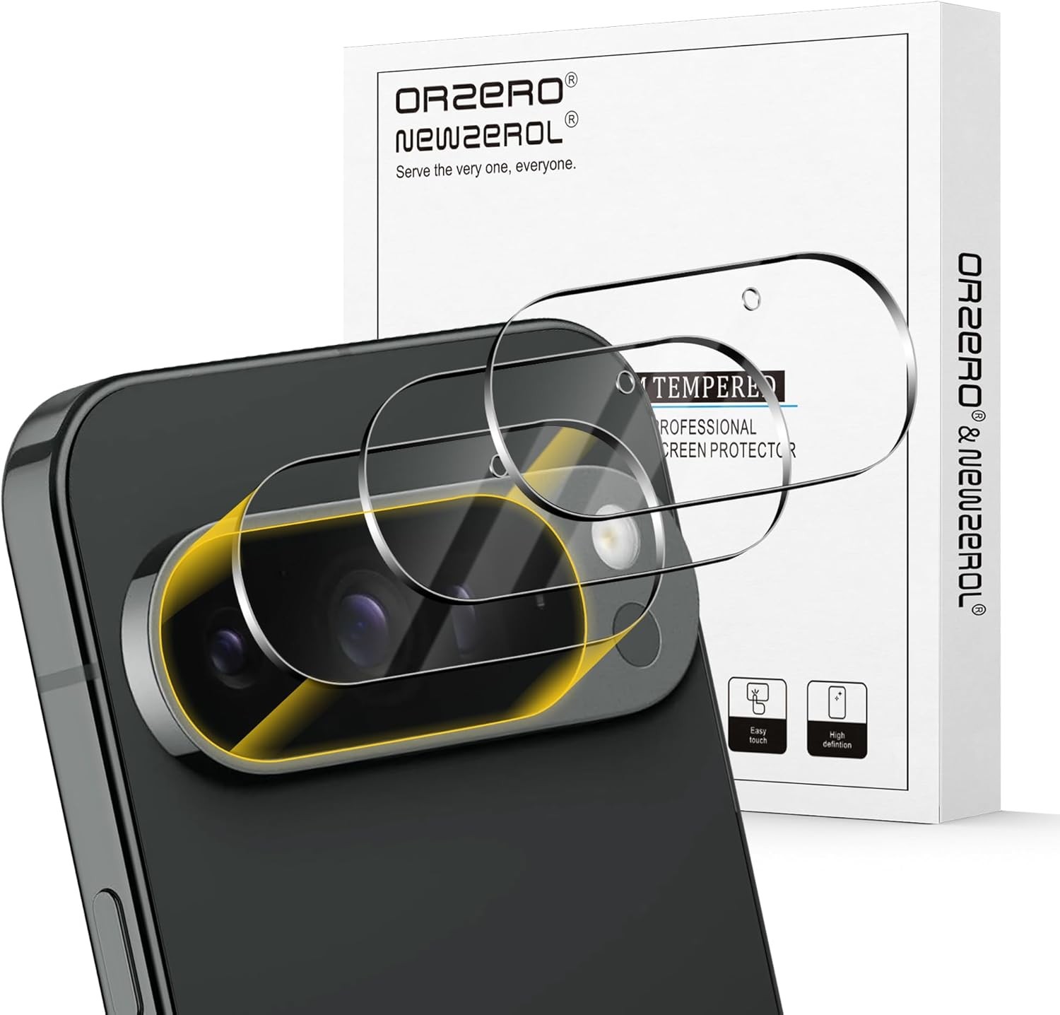 Orzero (3 Pack) Camera Lens Protector Compatible for Google Pixel 10 Pro XL...