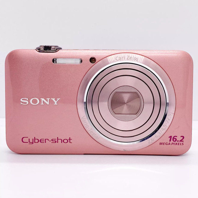 SONY Cyber-Shot DSC-WX7 16.2MP 5x Zoom Digital Camera English Pink W/Charger
