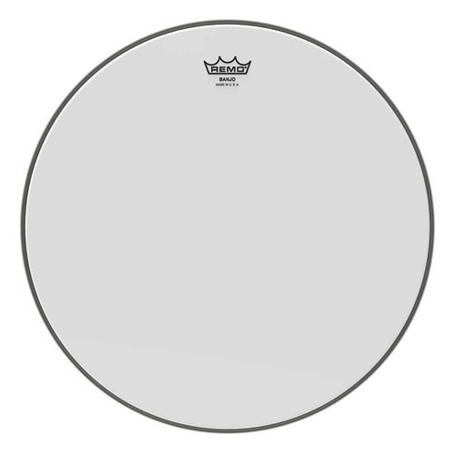 Banjo Head, Coated (bottom), 10-12/16 Dia., Medium Collar Drum Head