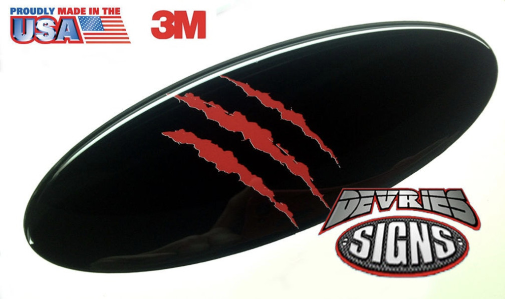 Gel Coated Ford Raptor claw steering wheel tailgate F-150