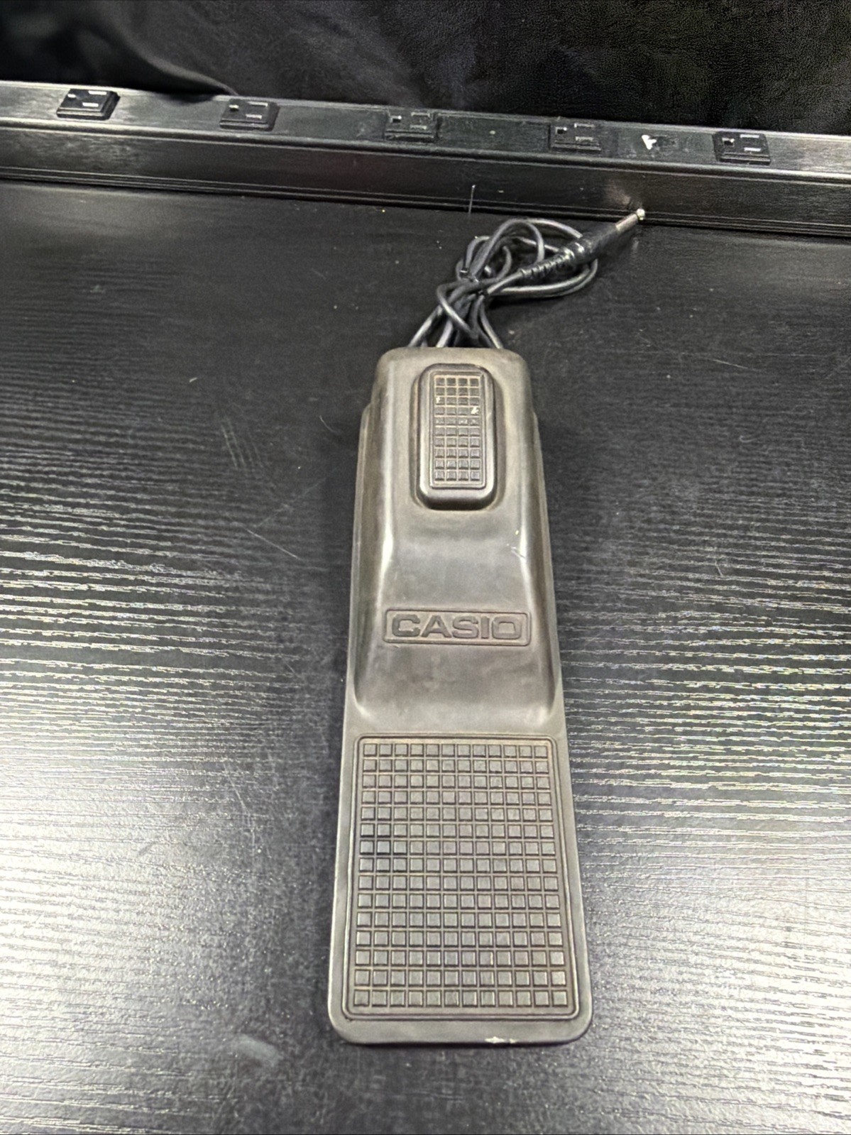 Vintage Casio Sustain Foot Pedal for Keyboard Piano