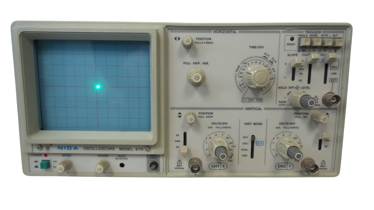 NIDA Model 470 Oscilloscope - Free shipping