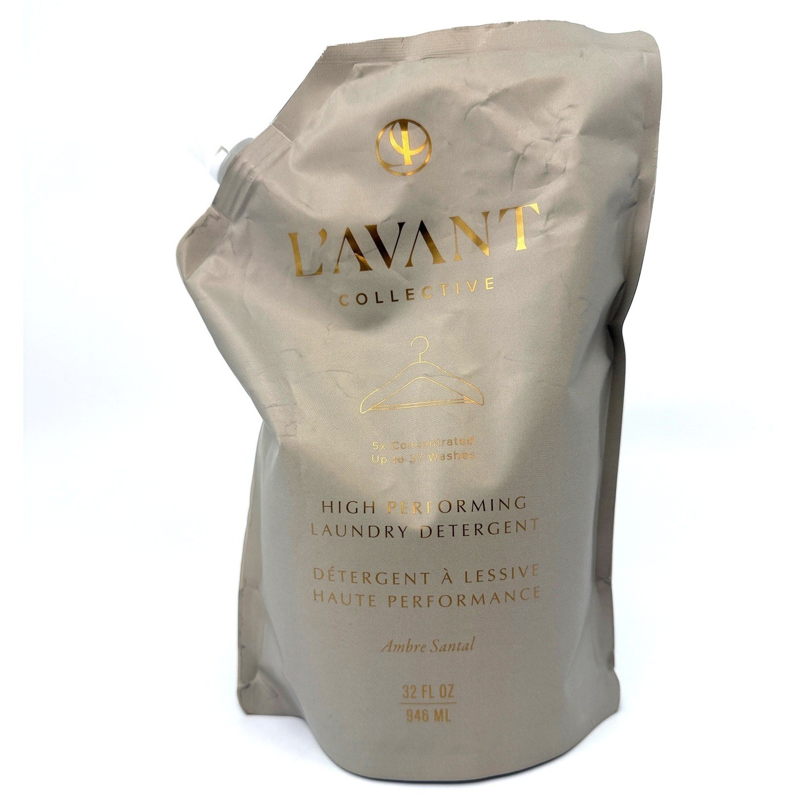 L'AVANT Collective High Performing Laundry Detergent Ambre Santal Refill 2-Pack