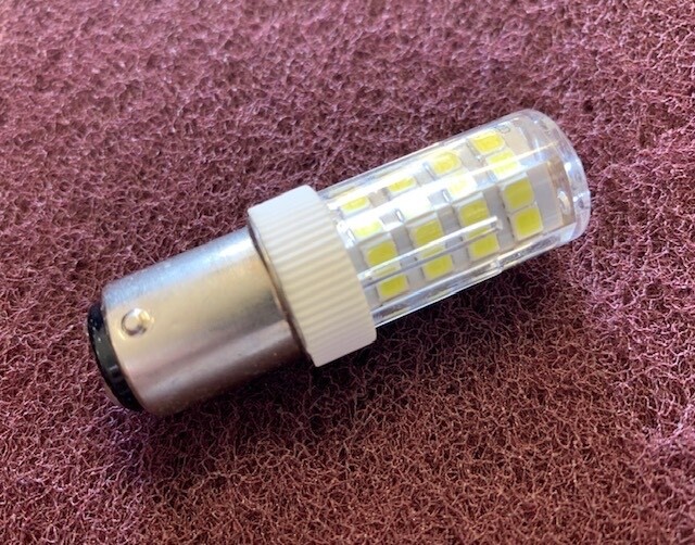 LED Edger Bulb - 450 Lumens - BRIGHT - AS010200 - fits most Floor Sander  Edgers