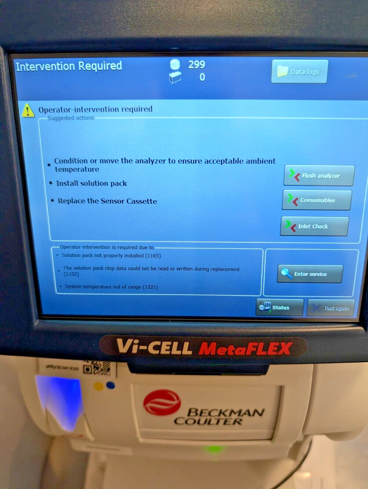 Beckman Coulter Vi-CELL MetaFLEX Bioanalyte Analyzer