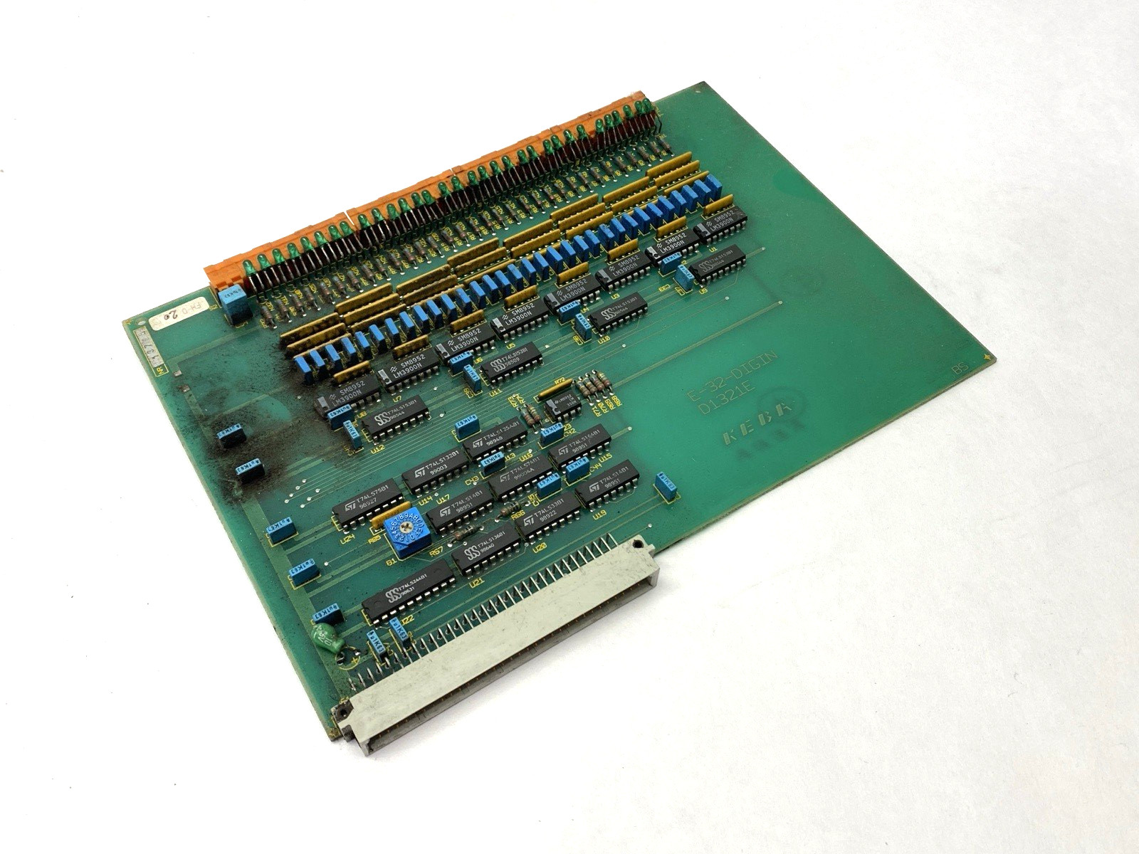 KEBA E-32-DIGIN Engel Digital Input Control Board 32-Channel D1321E