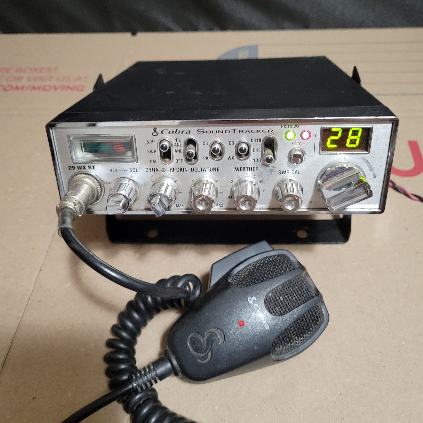 Cobra 29 WX NW ST CB Radio Sound Tracker Night Watch