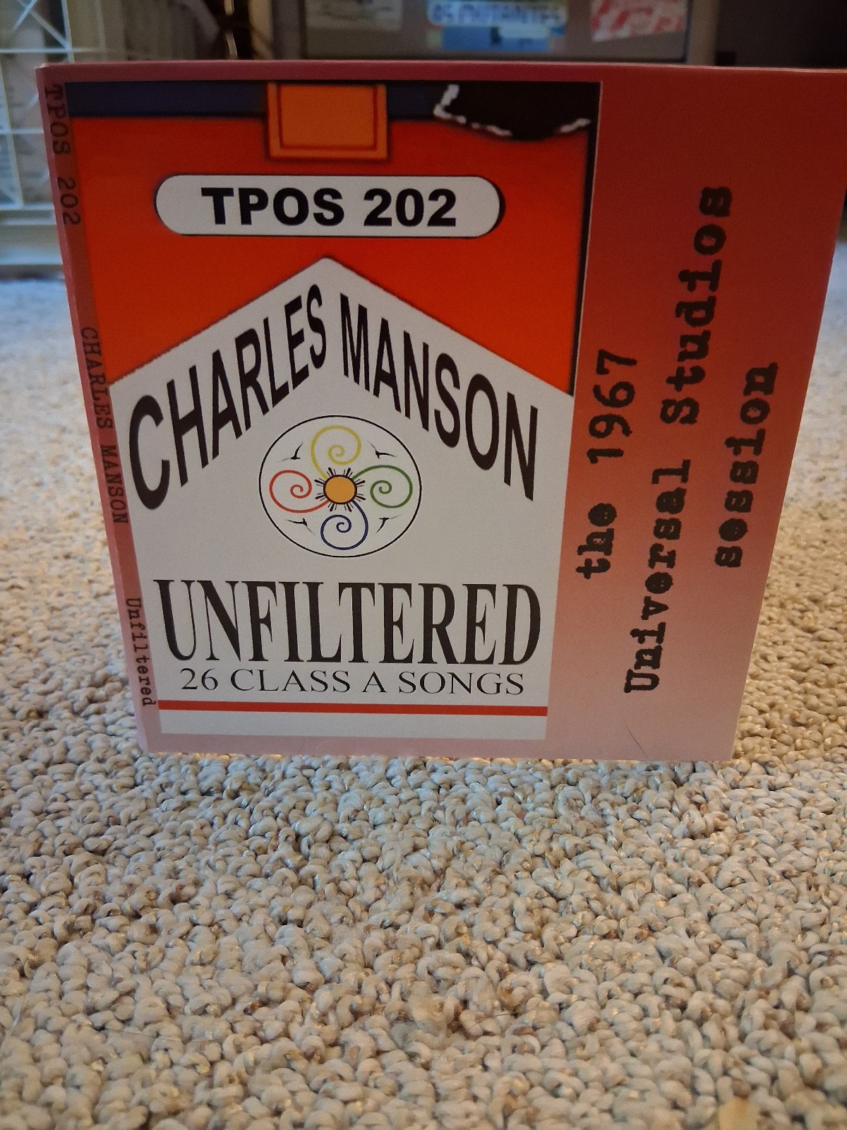 Charles Manson cd 1967 music Universal Studios acoustic guitar songs singing
