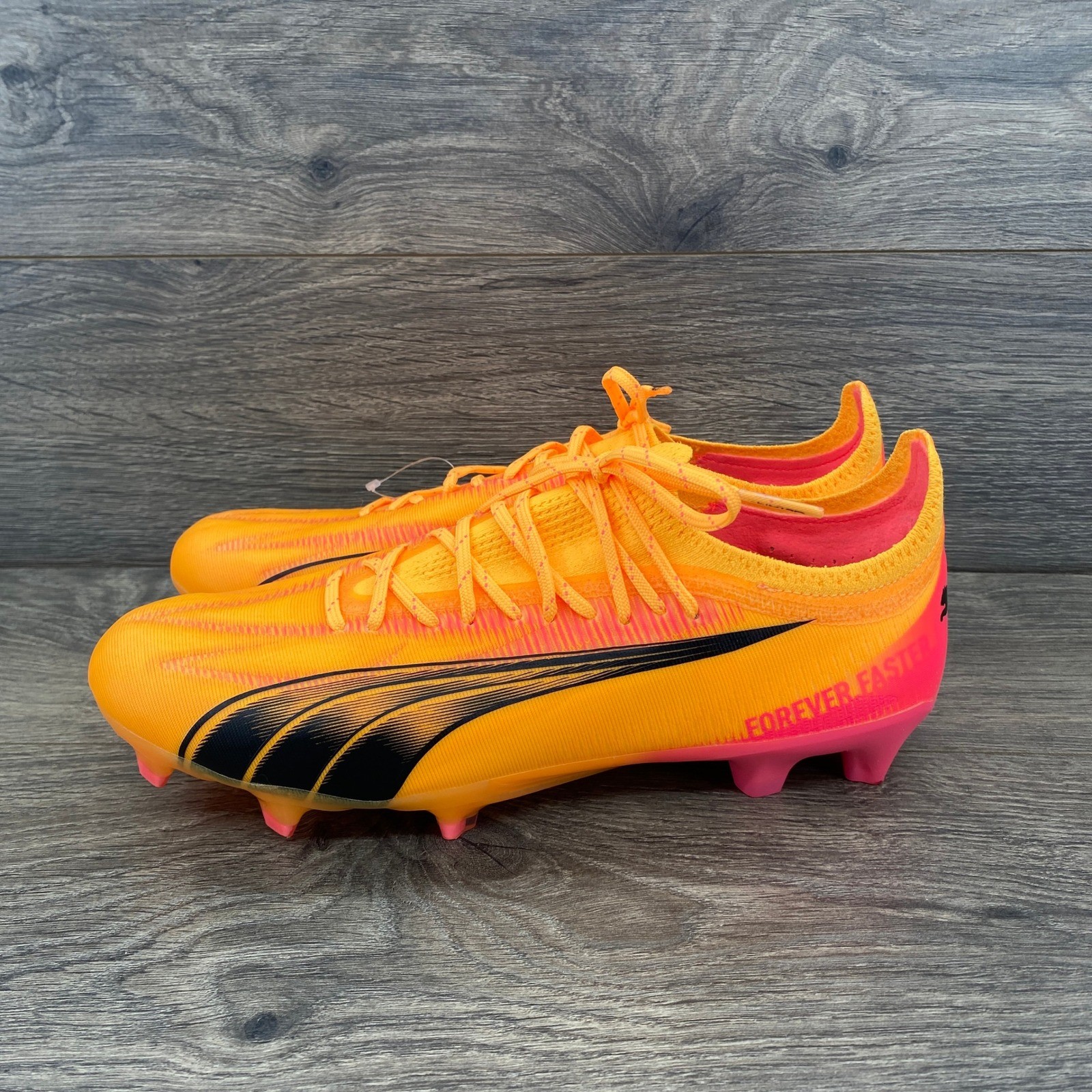Puma Ultra Ultimate FG Soccer Cleats Orange Pink Men's US 9 107744 $220