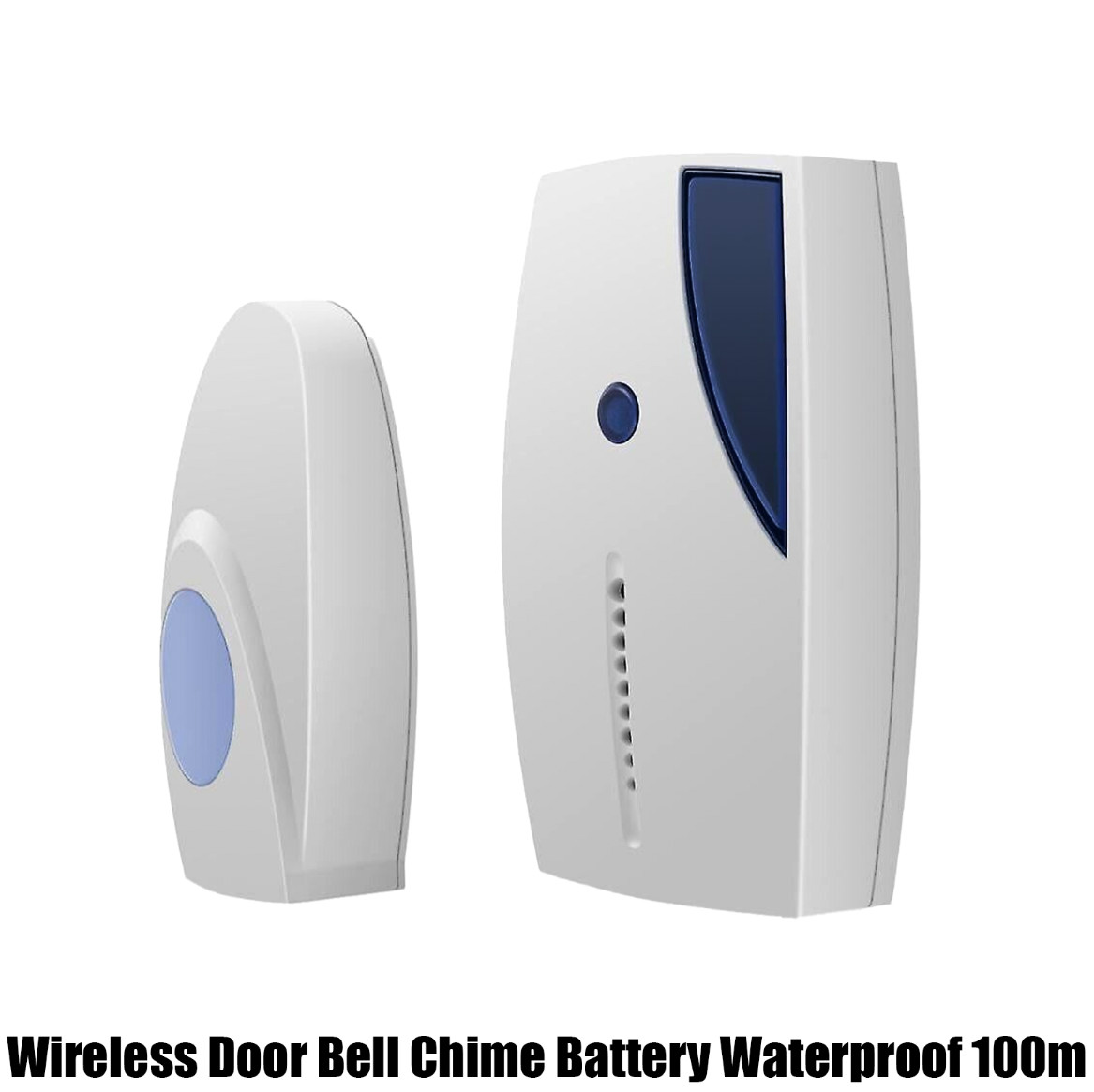 Wireless Door Bell Chime Battery Operated Waterproof 100m 36 Melodies Modern UK