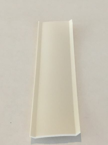 100 Ft. 1" Biscuit Vinyl Insert Molding Trim Screw Cover RV Boat Camper