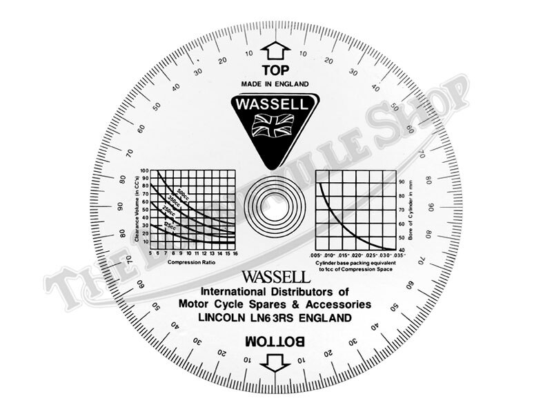 Timing Disc Degree Wheel PN# TBS-29046