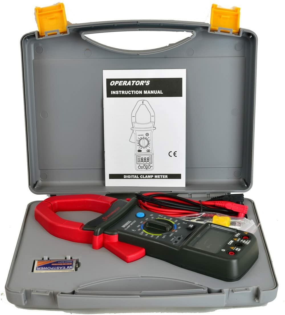 Sinometer M9805G 8-Function 16-Range AC Clamp Meter with Temperature Measurement