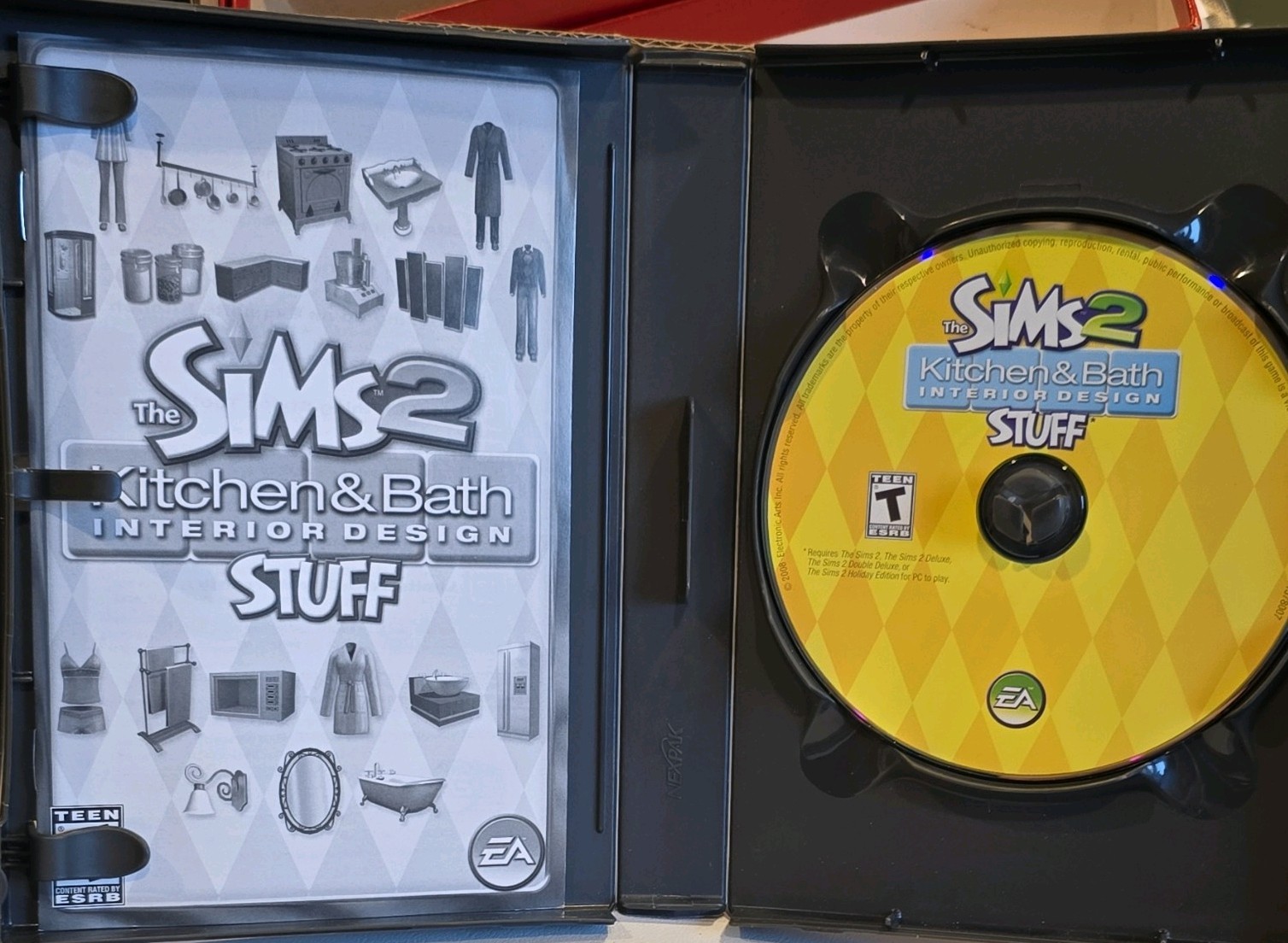 EA The Sims 2 Kitchen & Bath Interior Design Stuff PC CD Expansion Pack English
