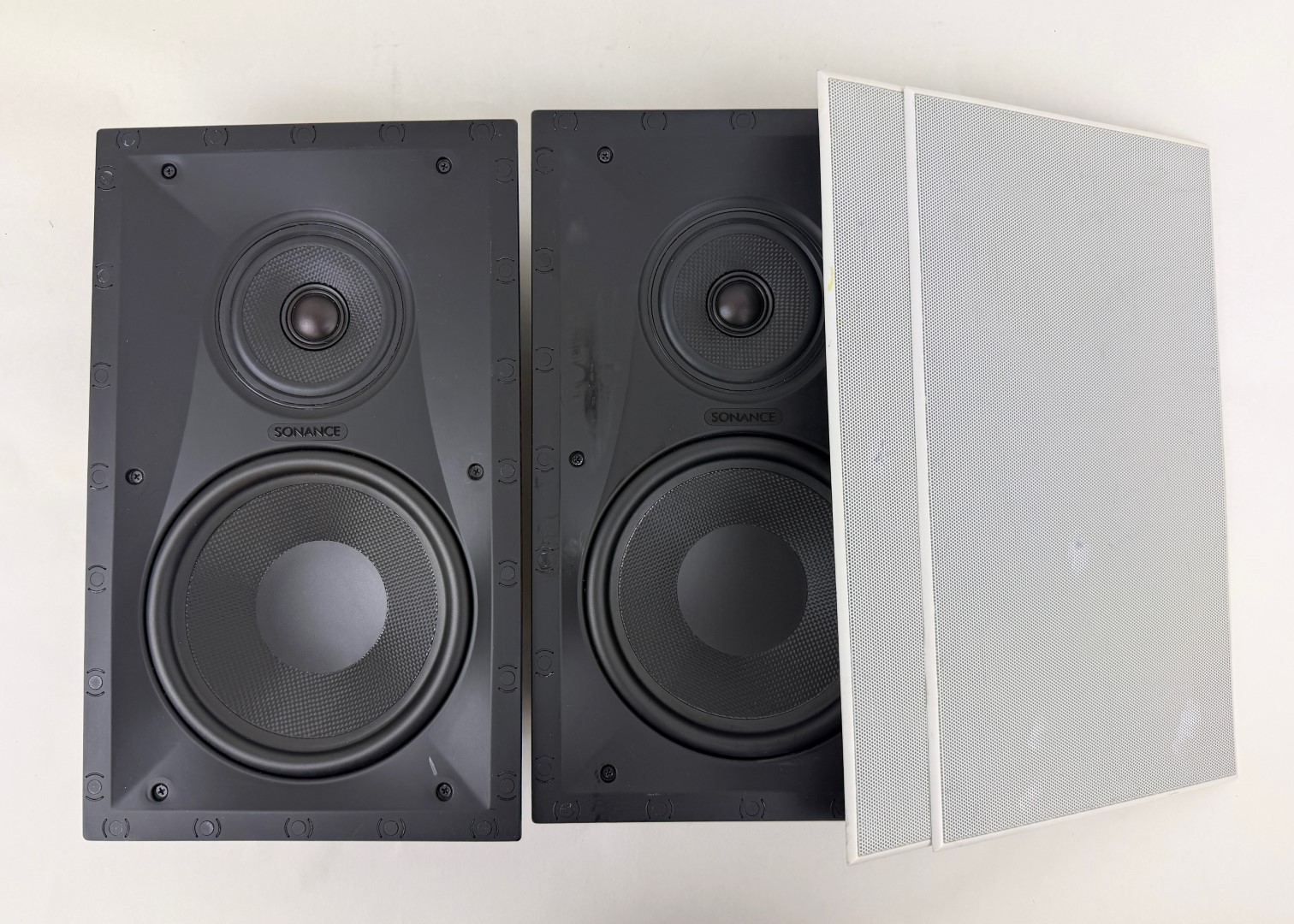Sonance VP82 Rectangular Visual Performance 8" 3-Way In-Wall (Pair)