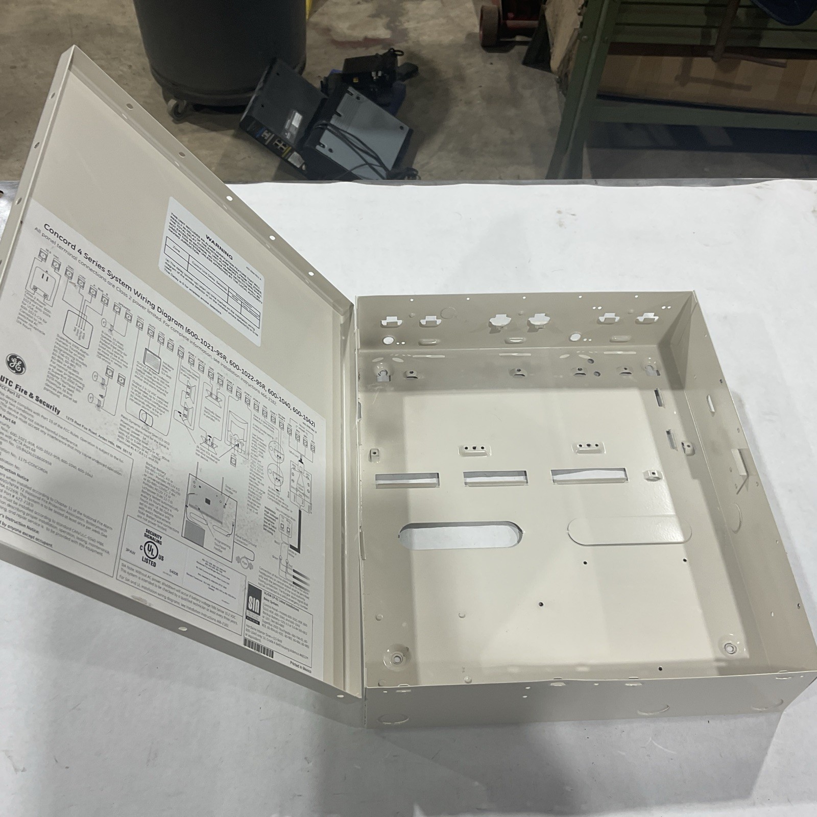 Concord 4 series system GE security panel BOX 600-1021-95R,600-1022-95R,600-1040