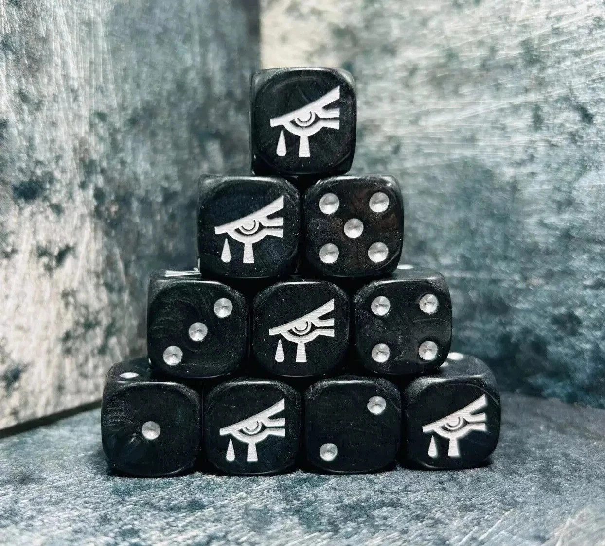 Eye of Ra, Custom Inspired Dice, ideal for Tabletop Games