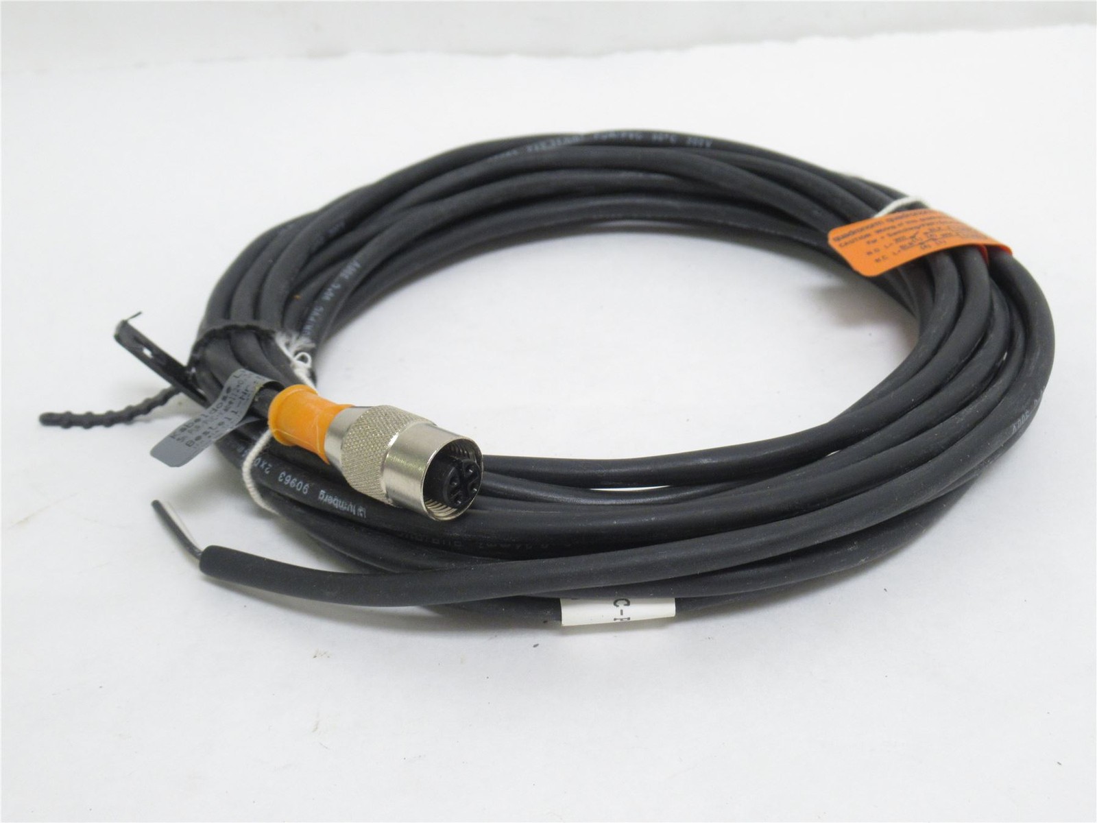 234293 New-No Box; Efector US/2-DC-P/N-SOL-PUR-5M/L Connector Coedset; 5m Wire
