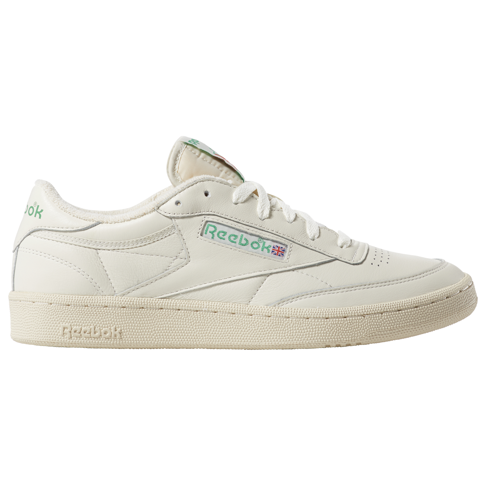 Reebok Club C 85 Vintage White Green DV6434 Men Size 8-13 New Tennis Trainer